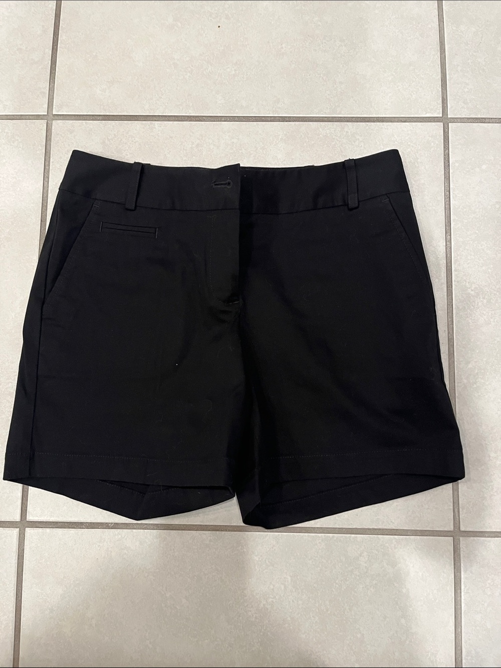Talbots Black Tailored Bermuda Shorts